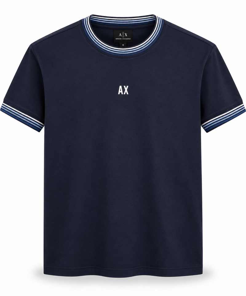 T-Shirt Armani Exchange AX Azul Marinho