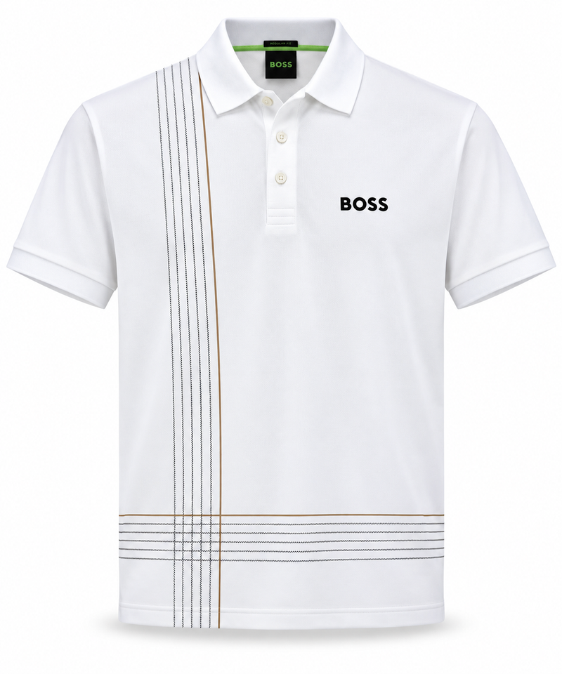Polo Boss Lançamento 2k26 Branca