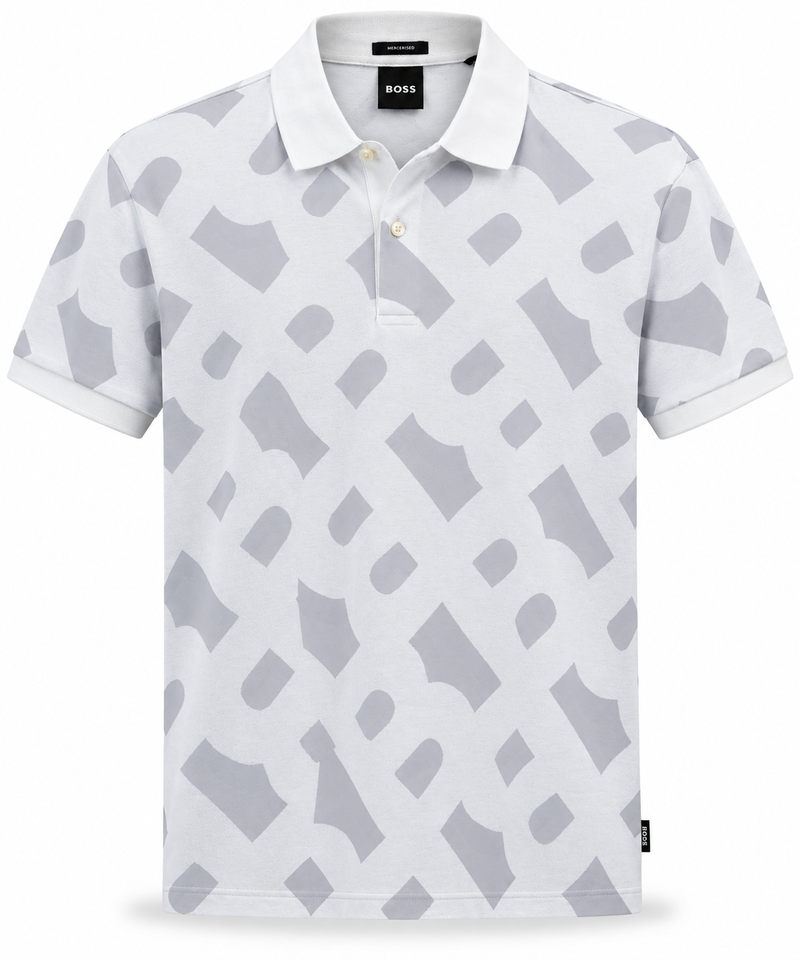 Polo Boss 3D Branca