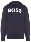 Moletom Boss Azul Marinho Com Capuz