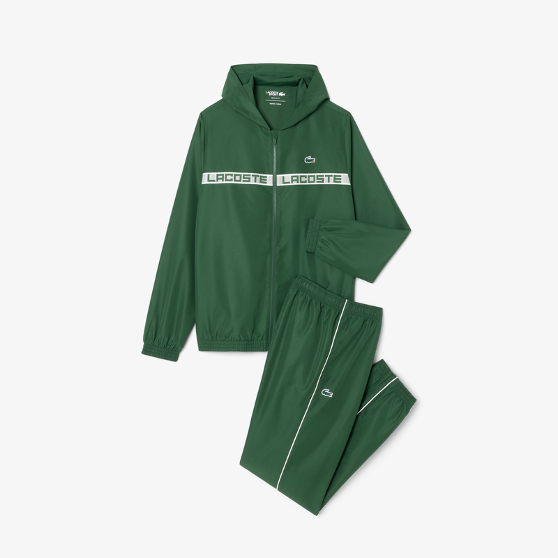 Conjunto Lacoste Sport Letreiro Verde