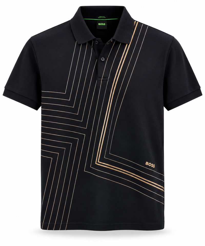 Polo Boss Lançamento 26/27 Preta