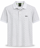 Polo Boss branca detalhada 2026