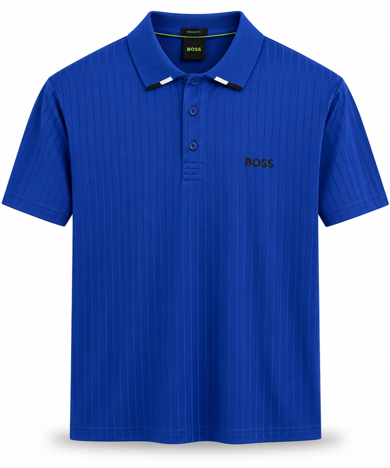Polo Boss Azul Esportiva