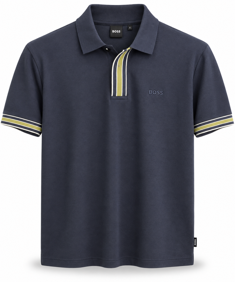 Polo Boss Logo Bordado