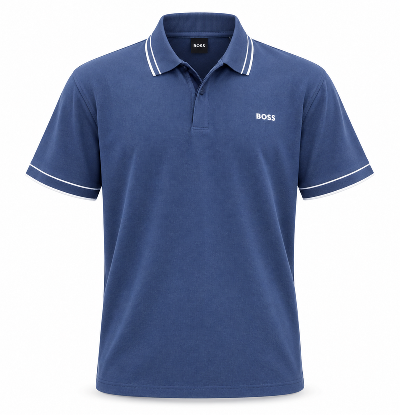 Polo boss azul