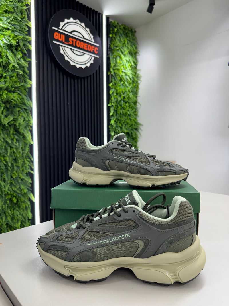 Tenis Lacoste L003 Verde Militar Raridade