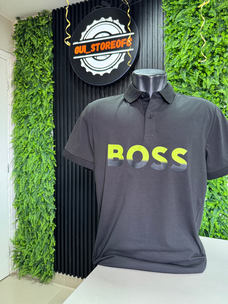 Polo Boss Emborrachado
