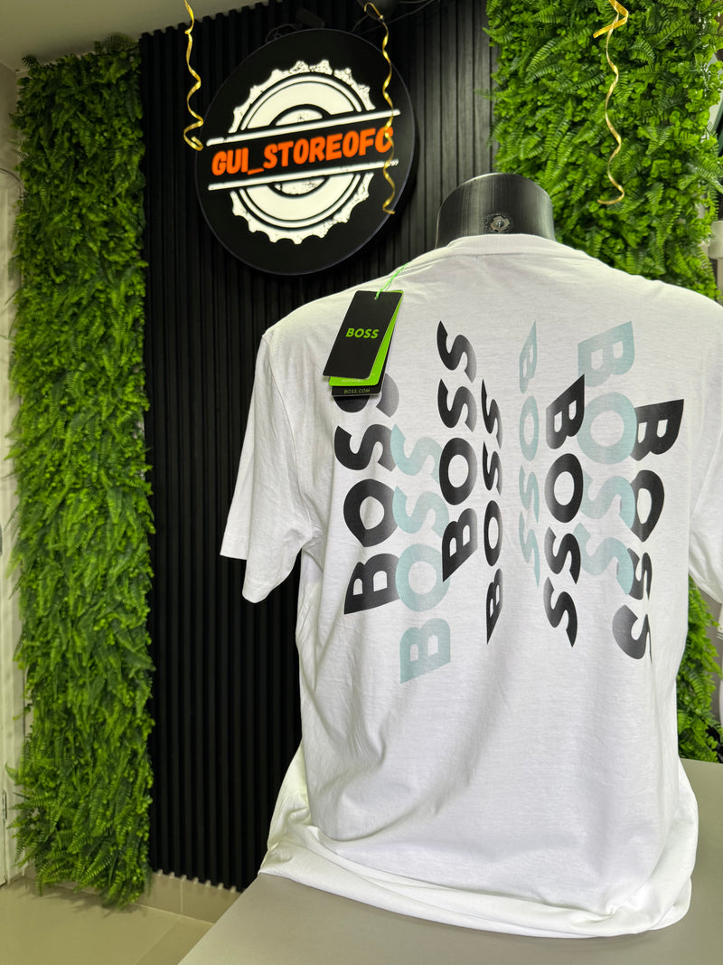 T-shirt Boss Estampada