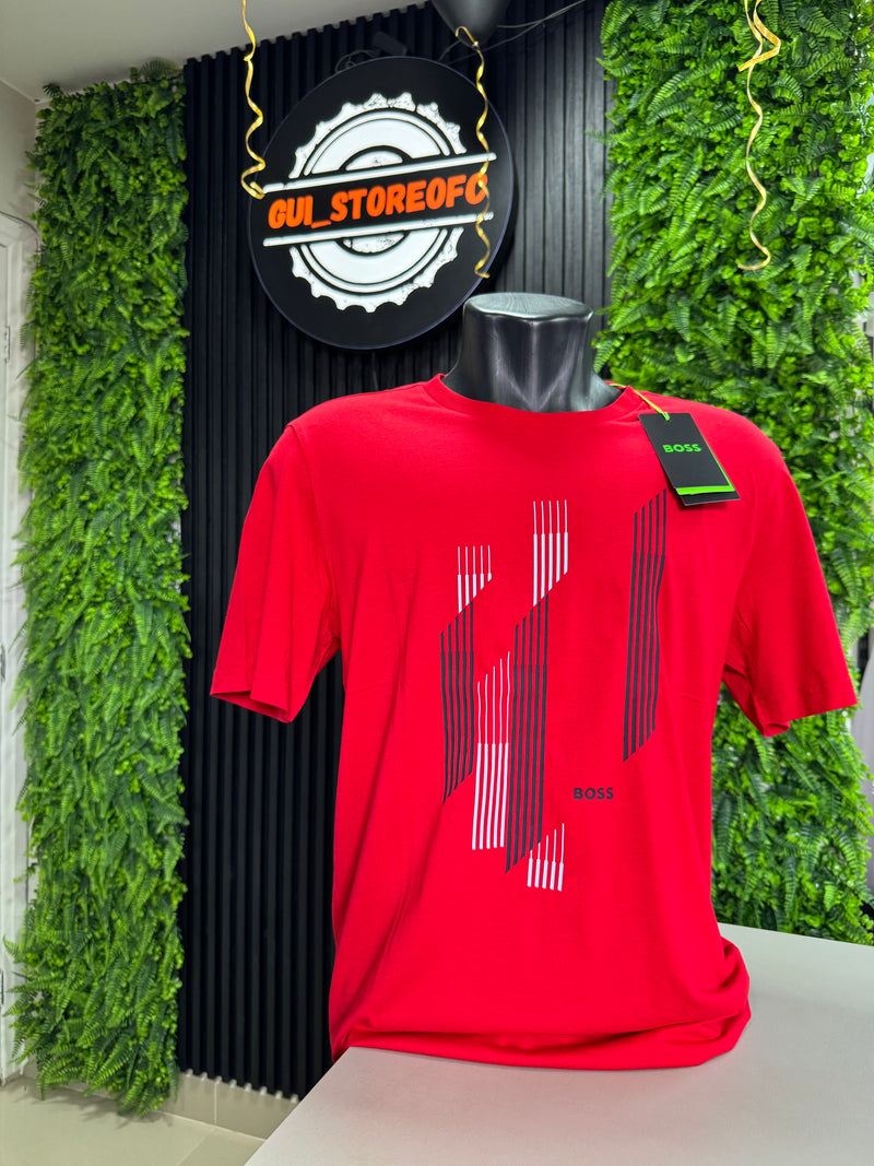 T-shirt Boss Vermelha
