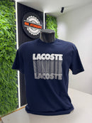 T-shirt lacoste lançamento 2026 Azul marinho