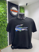 T-shirt Logo estampada no peito 2025 Preta