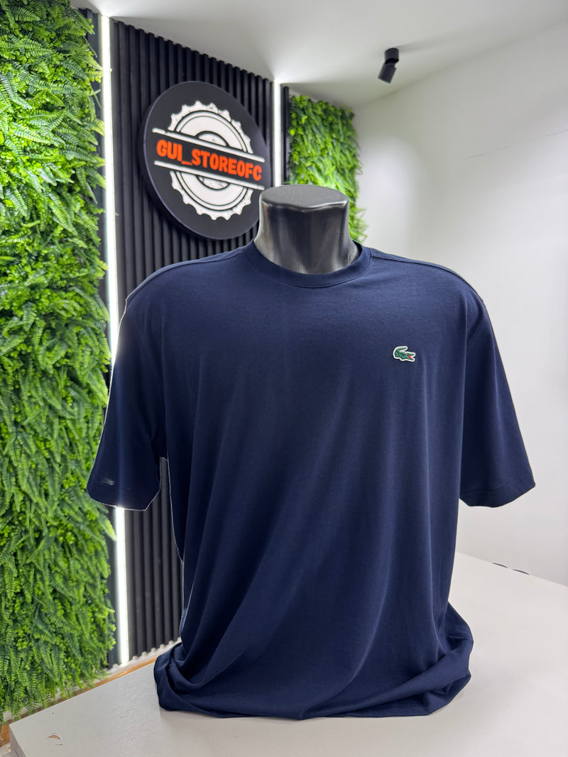 T-Shirt Lacoste Sport Classic Azul Marinho