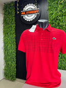 Polo lacoste Novak Djokovic 2025 Vermelha