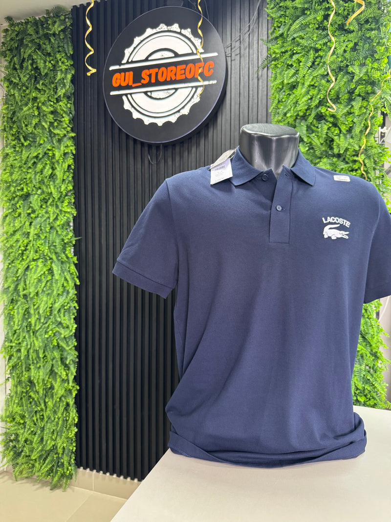 Polo lacoste Logo letreiro