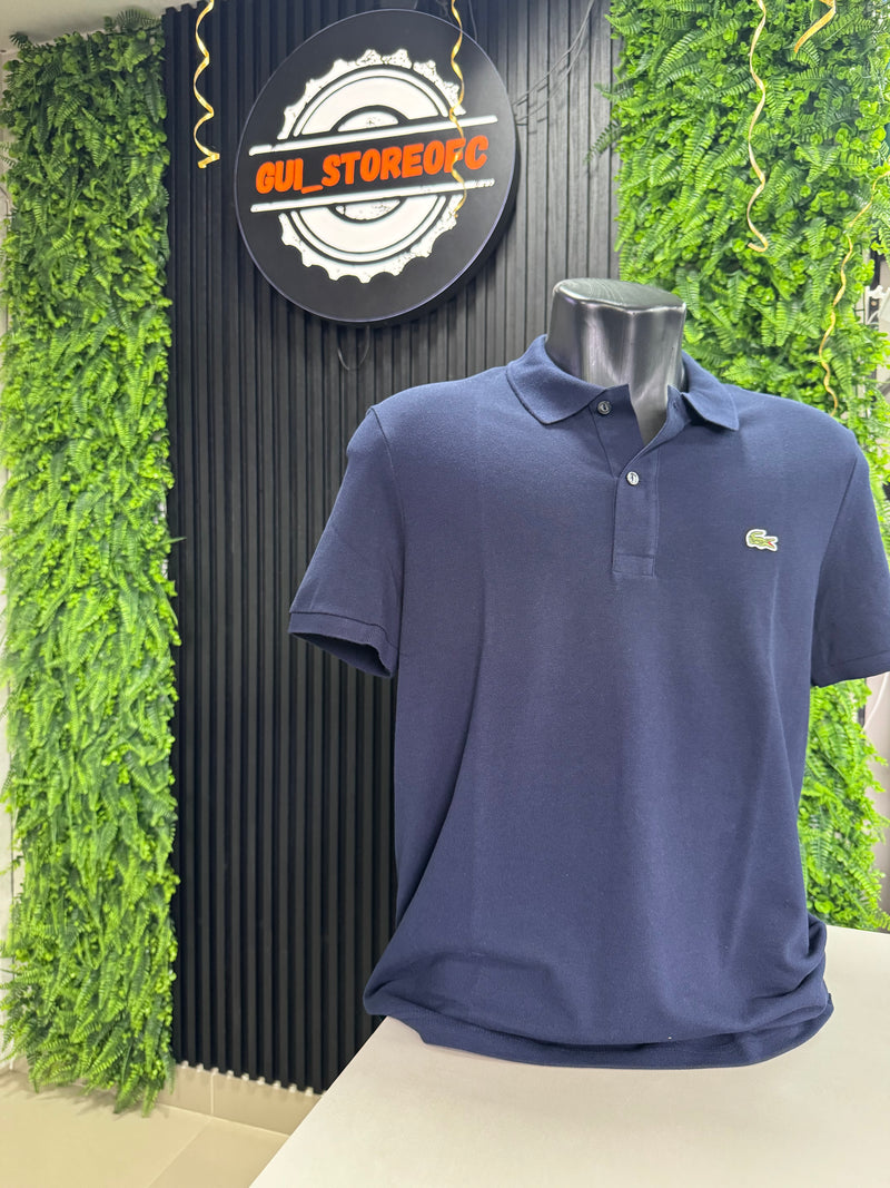 Polo lacoste Classic Azul Marinho