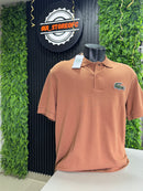 Polo lacoste Big Croc Marrom