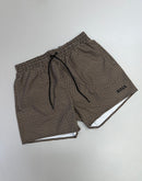 Bermuda Hugo Boss Swim Monogram – Marrom/Preto