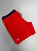Bermuda Lacoste Sport Djokovic Laranja C Azul