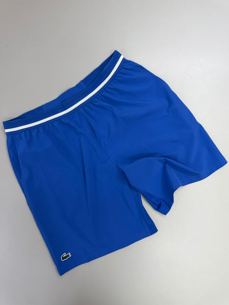 Bermuda Lacoste Sport Djokovic Azul Clara