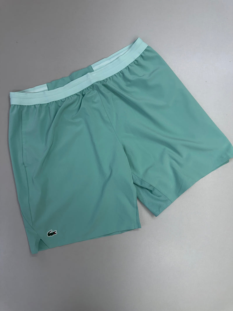 Bermuda Lacoste Sport Verde agua