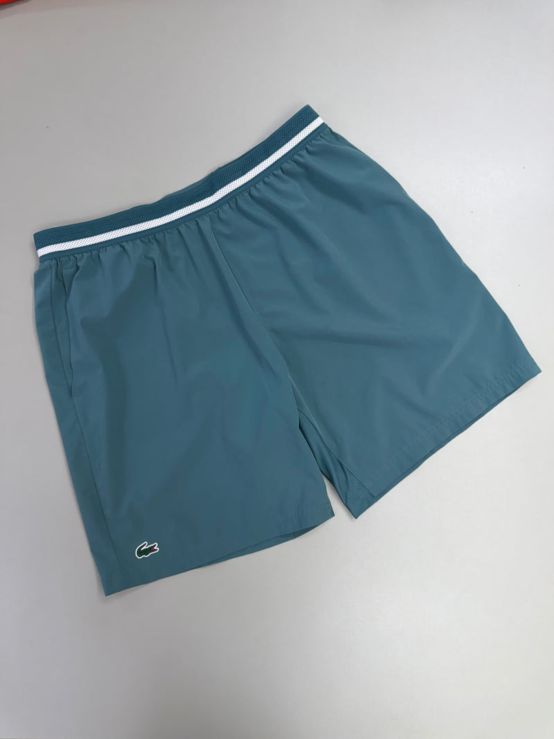 Bermuda Lacoste Sport Verde Agua
