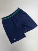 Bermuda Lacoste Sport Djokovic Azul marinho Com Verde