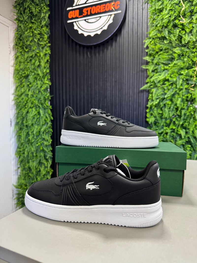 Tênis Lacoste L001 Preto com branco