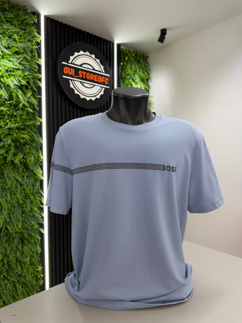 T-Shirt Boss Azul Raridade