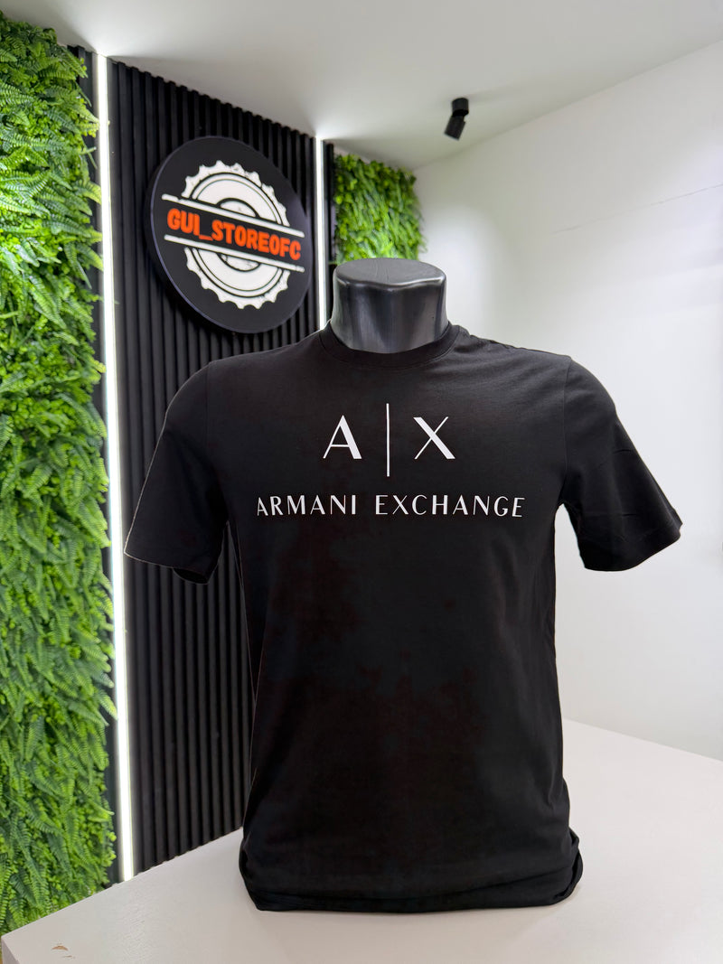 T-Shirt Emporio Armani A|X Preta