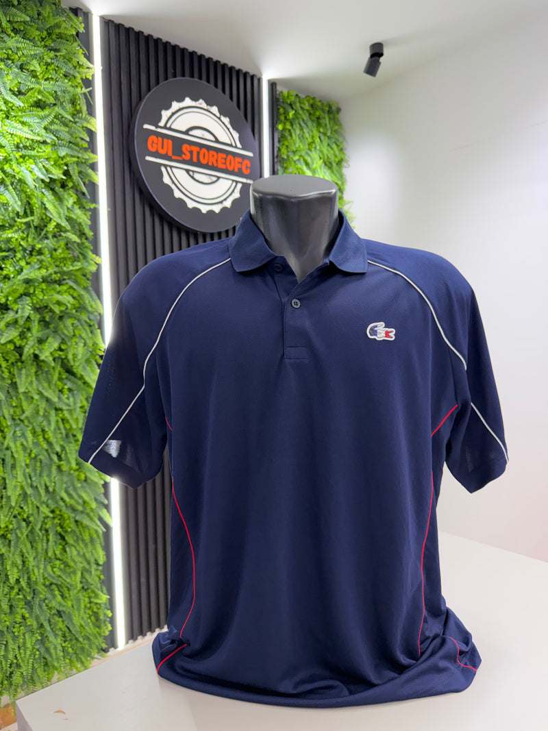 Polo lacoste Lançamento França Cor Azul marinho