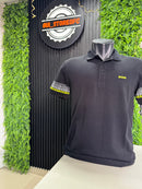 Polo Boss Letreiro Manga