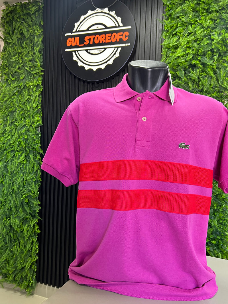 Polo Color Block Algodão 2025