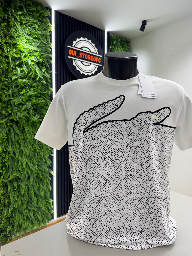 T-shirt Big Croc Branca Raridade