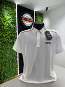 Polo boss sportiva branca