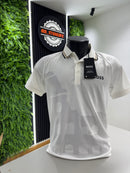 Polo boss Branca com Estampa