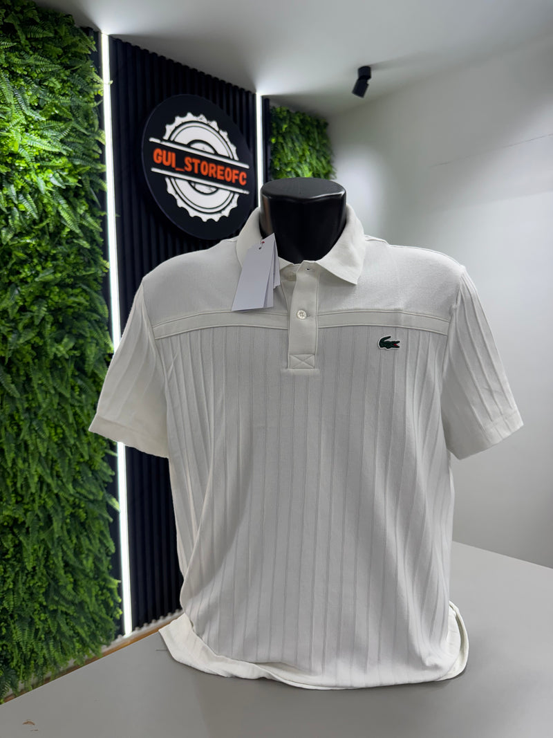 Polo lacoste Tennis Branca