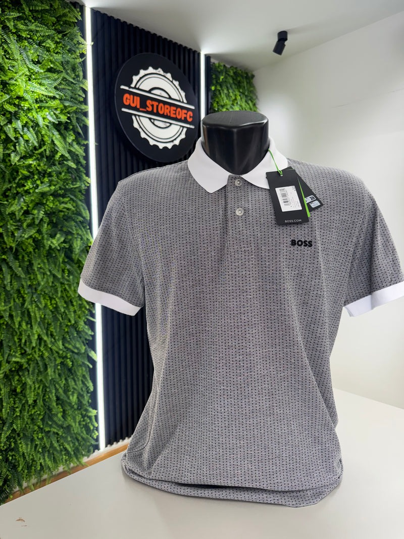 Polo boss Quadriculada