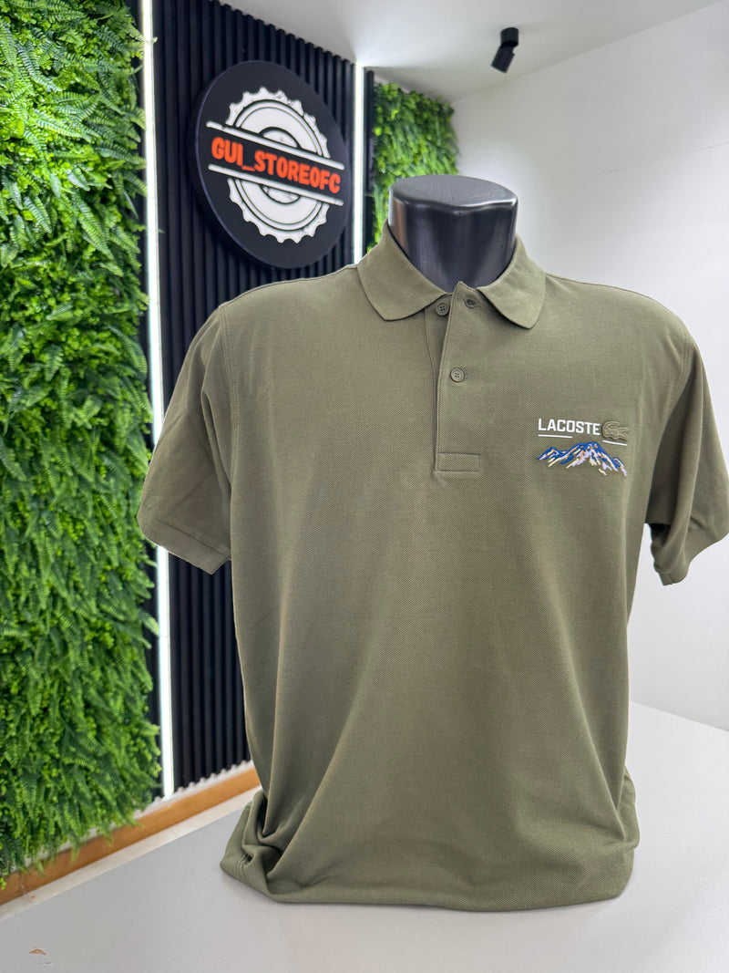Polo lacoste Verde Militar