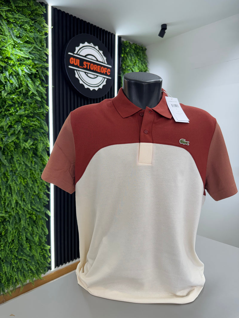 Polo lacoste Collor Block