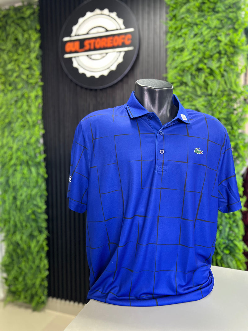 Polo Lacoste Sport Azul raridade