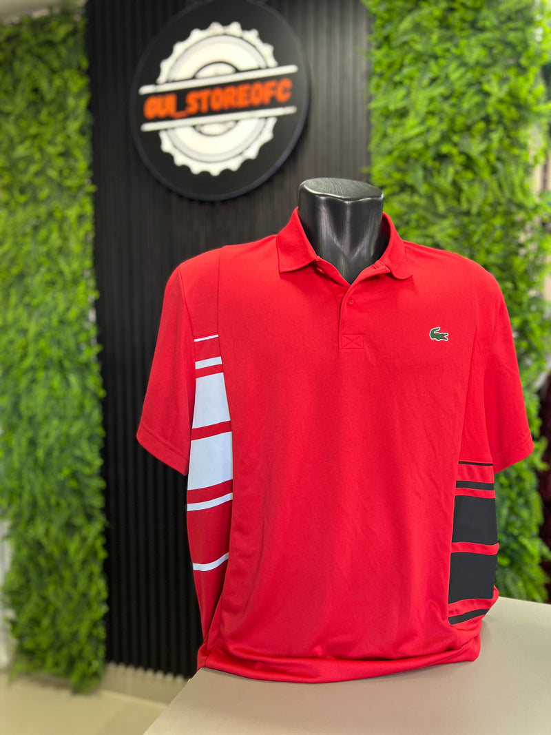 Polo lacoste Colorblock raridade