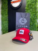 Boné Quicksilver Emb Square Red