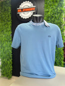 T-Shirt Lacoste Letreiro Gola