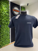 T-shirt lacoste Letreiro Raridade Azul marinho