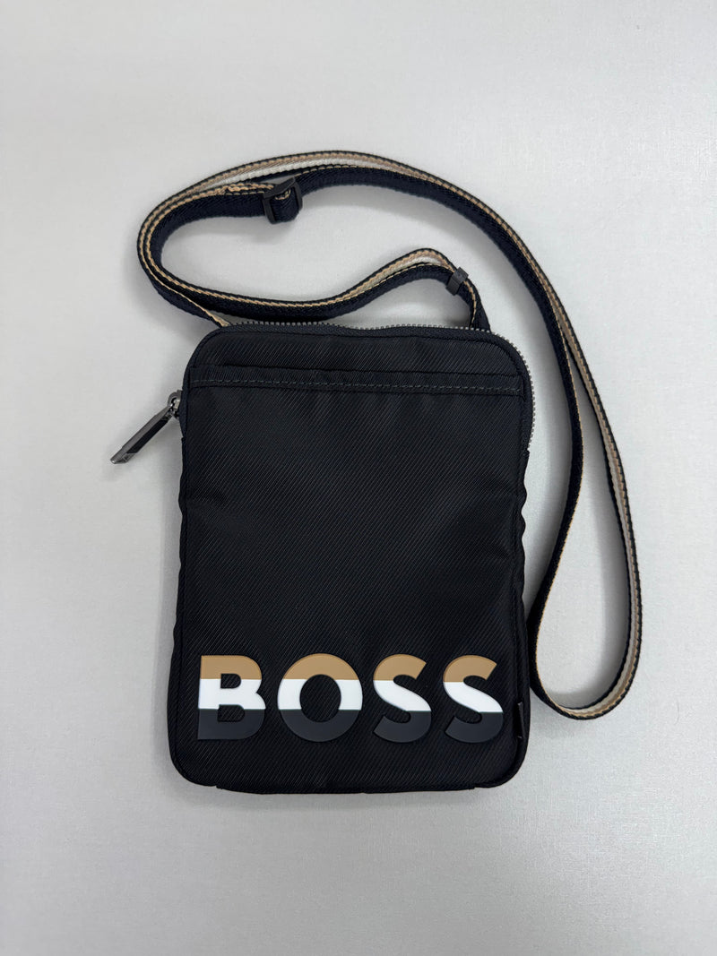 Bag Boss Preta Com Letreiro