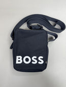 Bag Boss Azul marinho Com letreiro branco