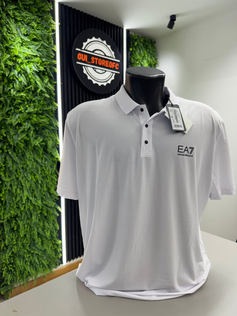 Polo EA7 Branca 2026