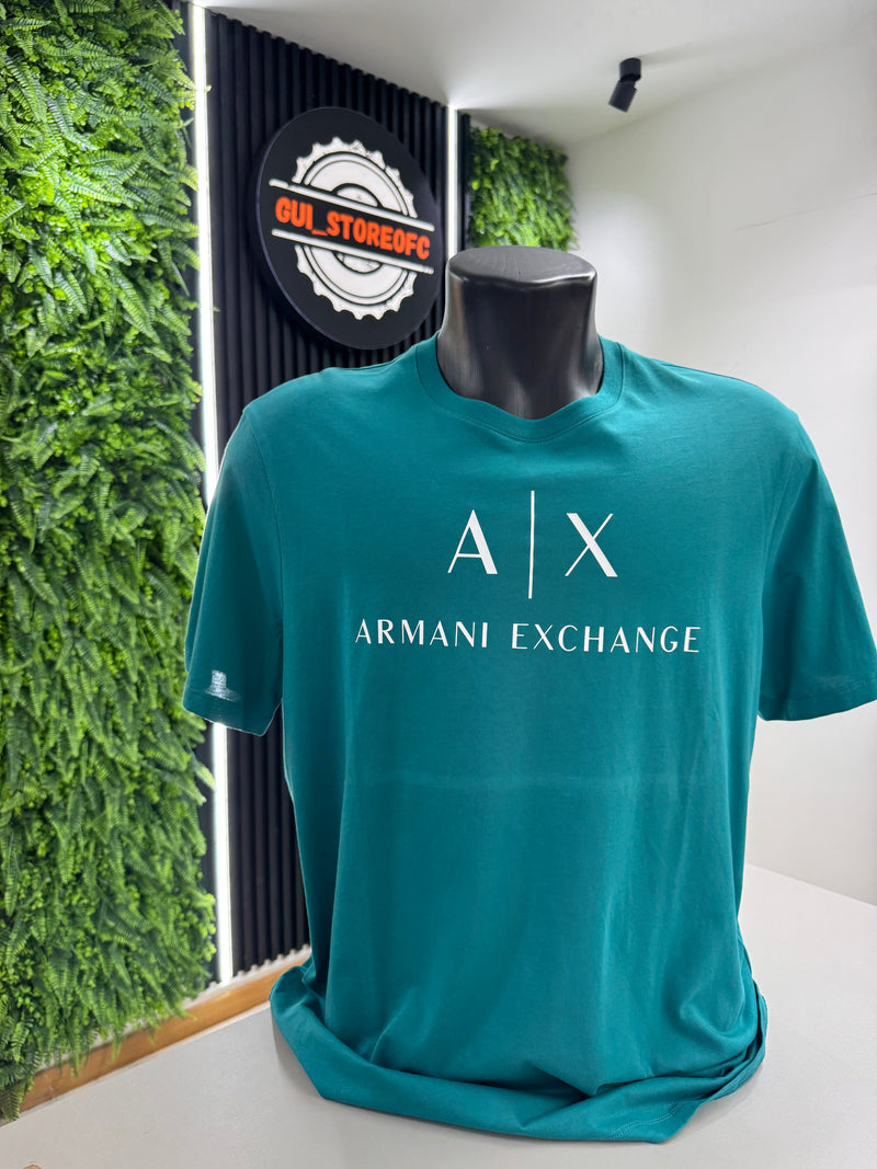 Camiseta Armani Verde Agua