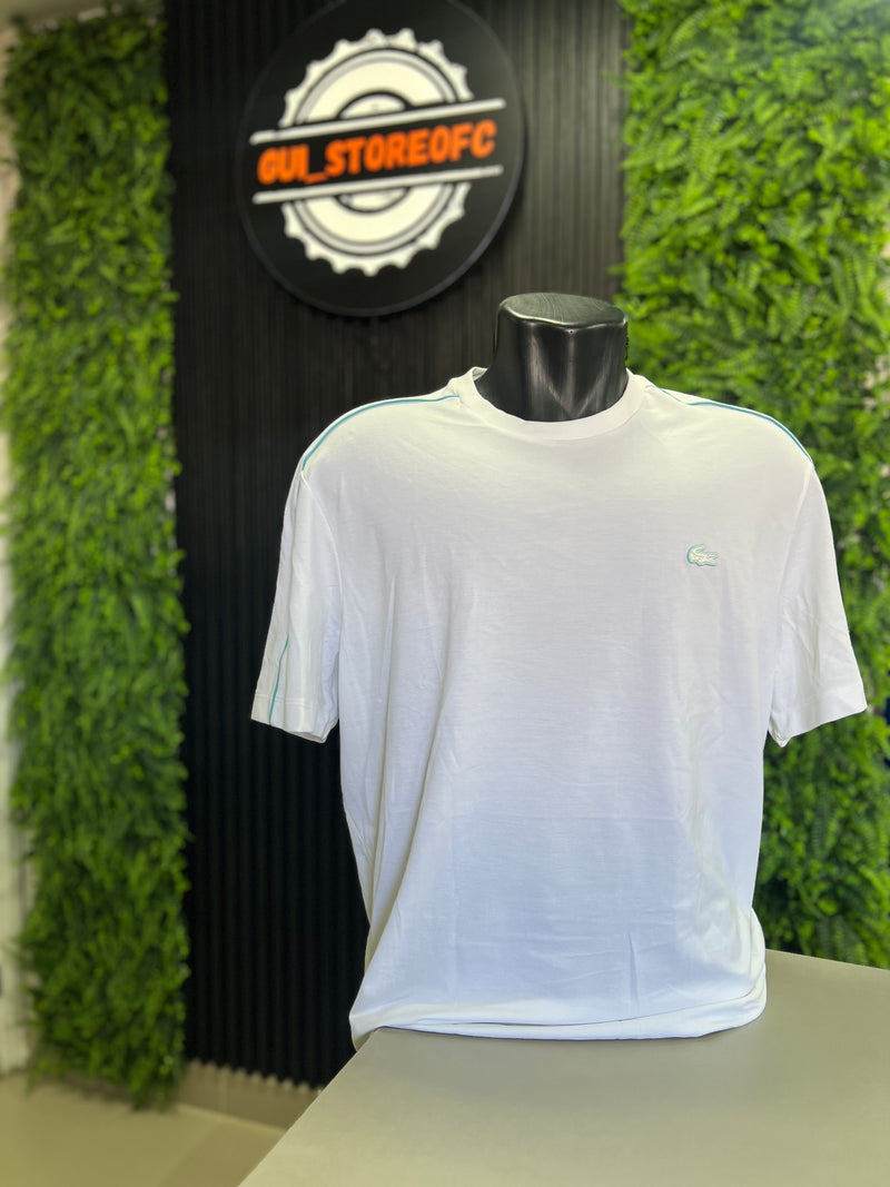 T-shirt Lacoste Emblem Azul